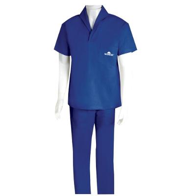 Uniforme Calça Camisa Brim Azul G Worker Conforto Durabilidade