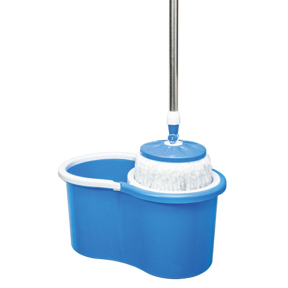 Mop Giratório Spin 12 Litros Balde Centrifugador Kala - 3