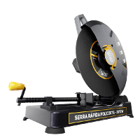 Serra Rápida Policorte de Bancada Profissional 2050W Disco 355mm 14" para cortar Ferro Metal e Aço WAP WF SP01 220V - 1