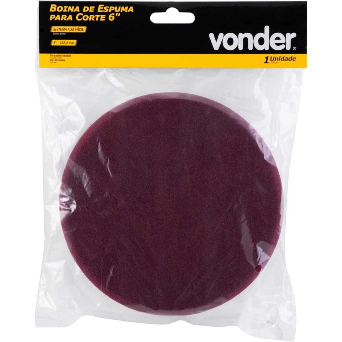 Boina Espuma De Corte 6'' Fixa Fácil Vonder - 5