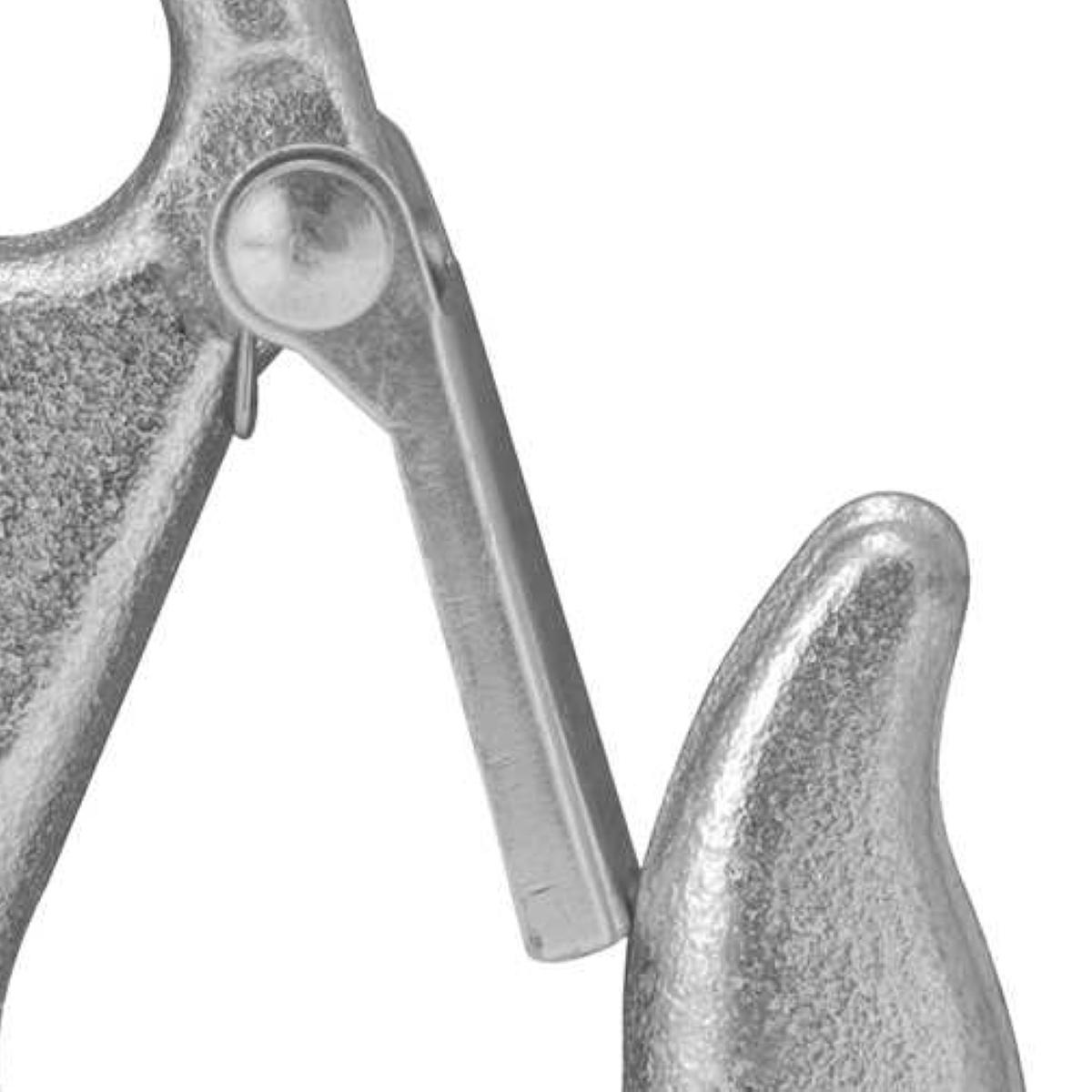 Gancho De Aço Olhal 1,0T 5/16'' Com Trava Nove54 - 1