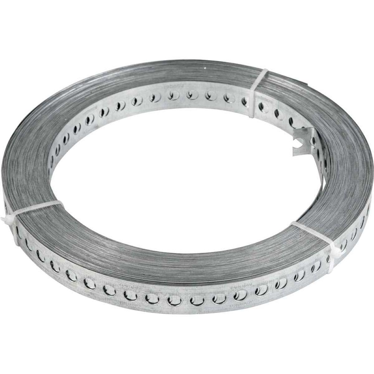 Fita De Aço Perfurada 19X0,4mm Com 30 Metros Vonder - 1