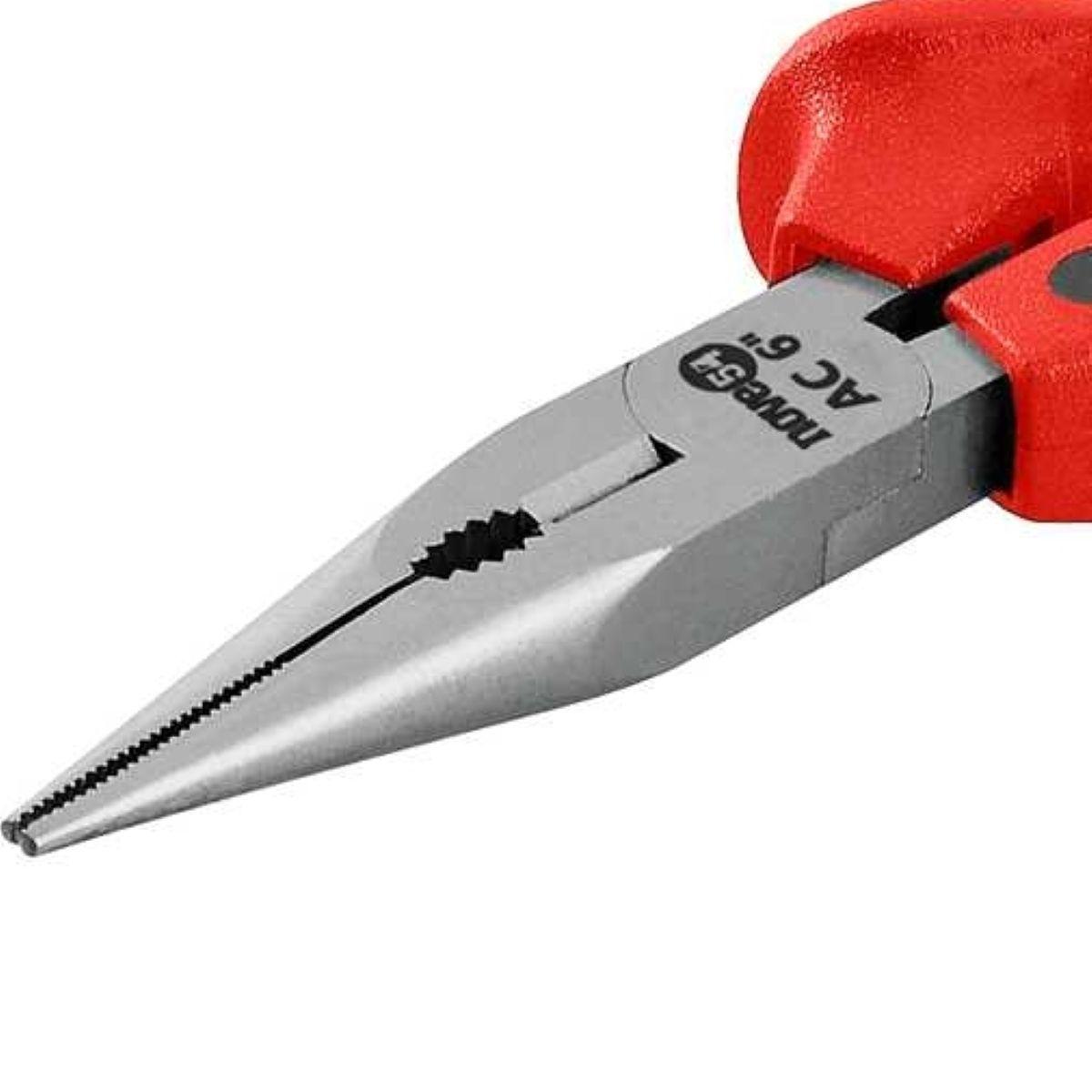 Alicate Bico Meia Cana 6'' Reto Aço Carbono Polido Nove54 - 2