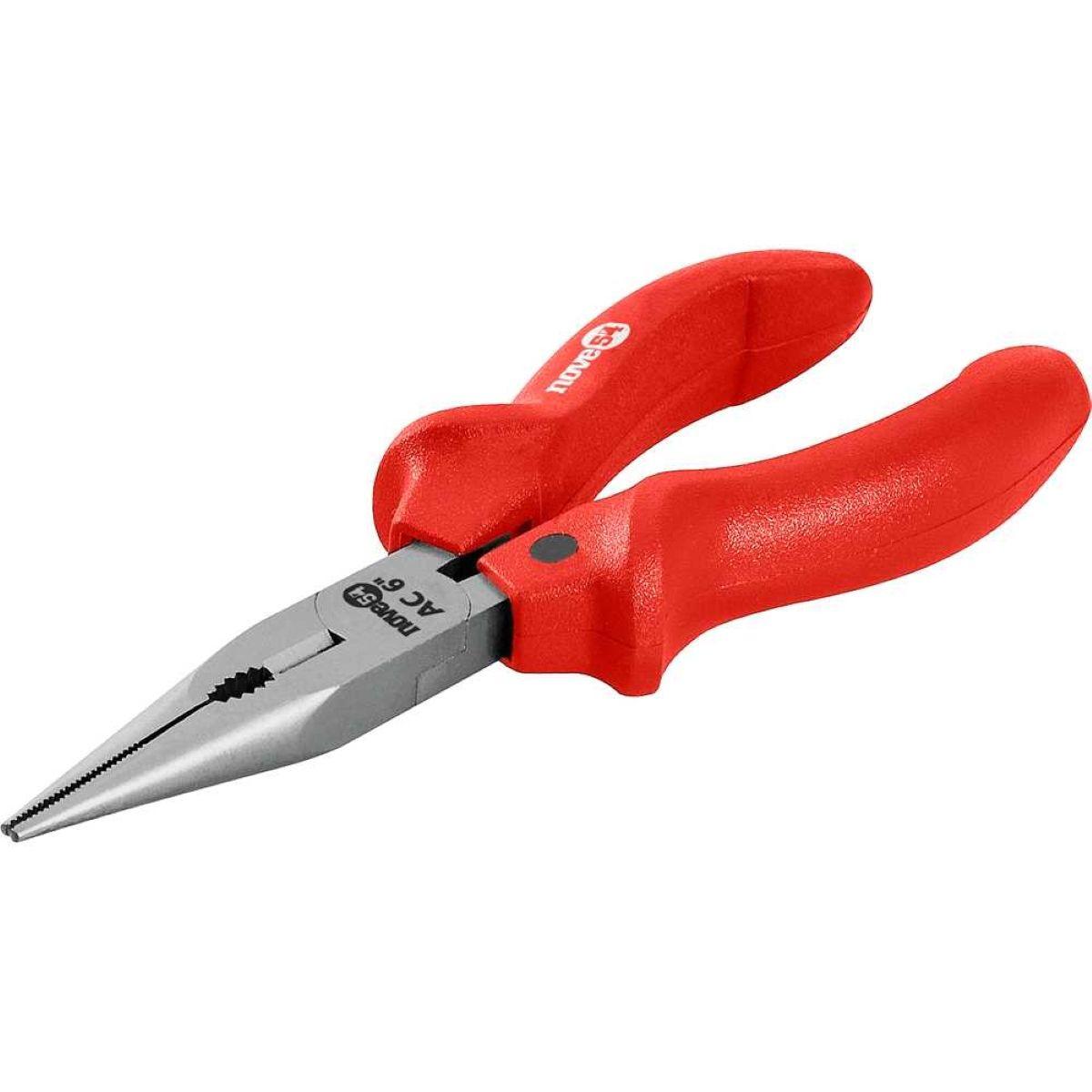 Alicate Bico Meia Cana 6'' Reto Aço Carbono Polido Nove54 - 3