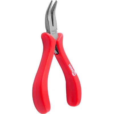 Alicate Bico Meia Cana 4.1/2'' Curvo Aço Carbono Polido Nove54