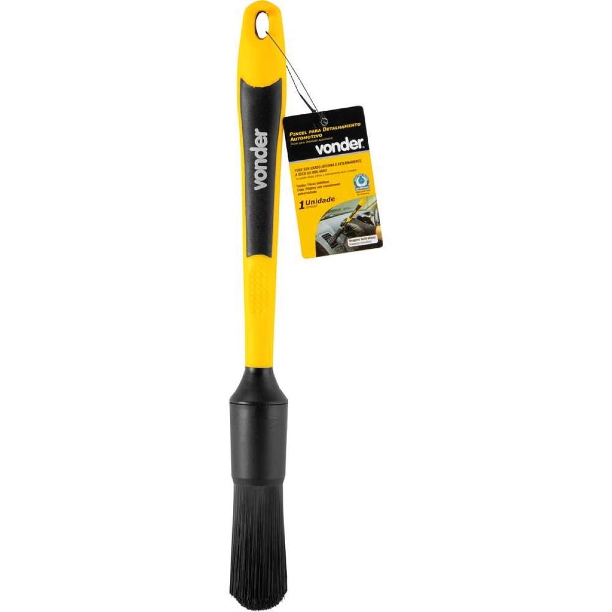 Pincel Para Detalhamento Automotivo Macio Vonder - 5