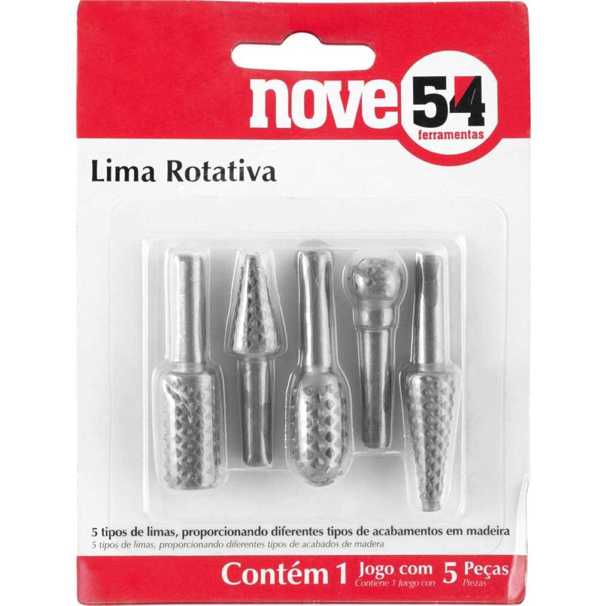 Jogo Lima Rotativa Com 5 Peças Nove54 - 9