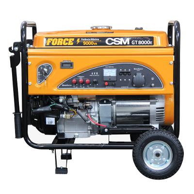 Gerador Portátil à Gasolina 9 KVA 15 HP 380V Trifásico Gt8000E Force Csm