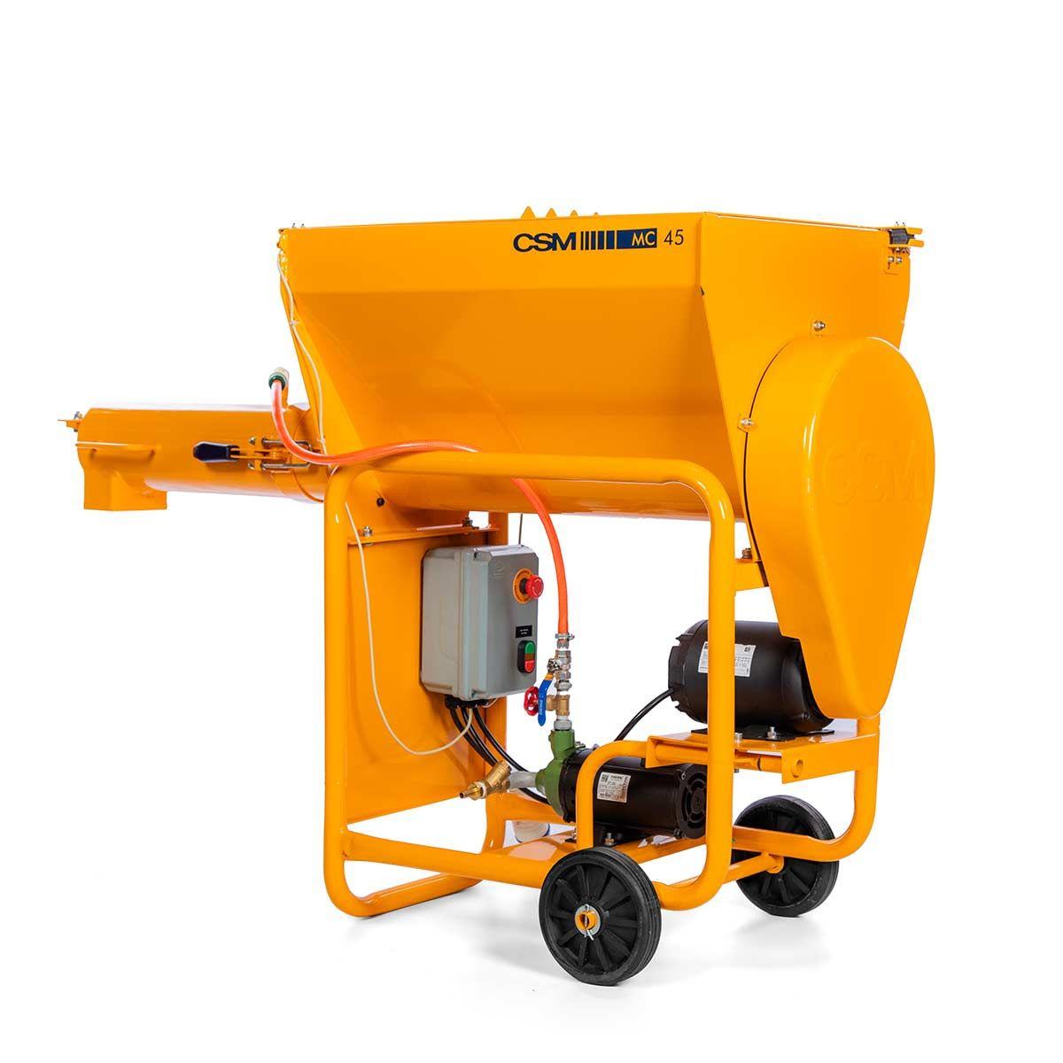 Argamassadeira Misturadora de Argamassa 380V 2CV 200Kg 60Hz Mc 45 Trifásica Csm - 3