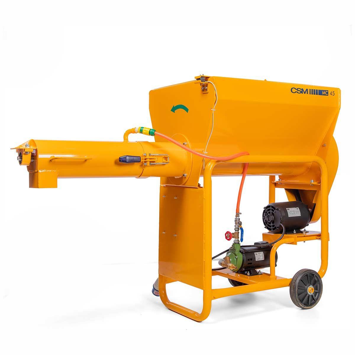 Argamassadeira Misturadora de Argamassa 380V 2CV 200Kg 60Hz Mc 45 Trifásica Csm - 5