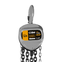 Talha Manual de Corrente 3 Ton Elevação 12 metros Csm