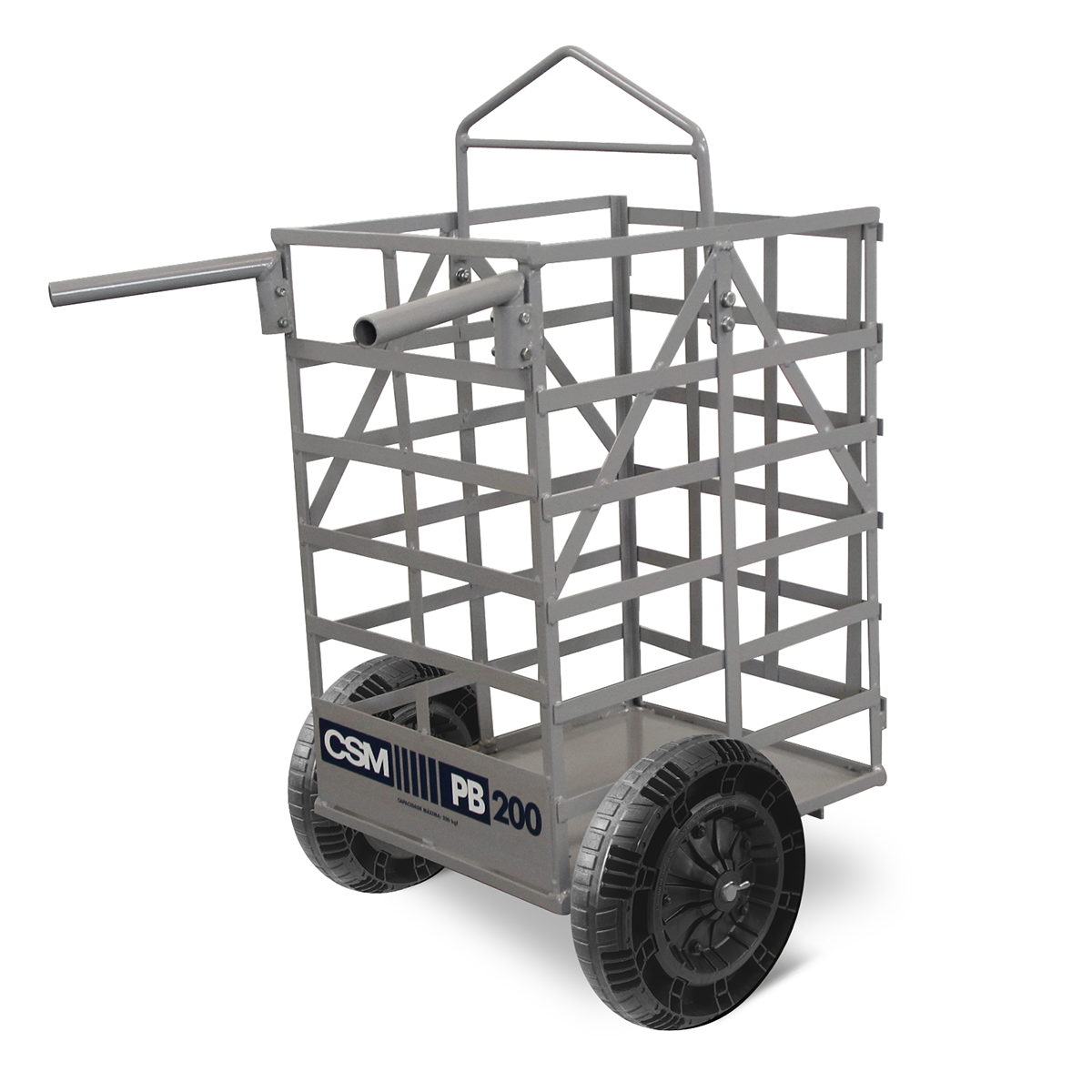 Carro Porta Blocos Transporta Até 200kg de Carga Pb 200 Csm - 3