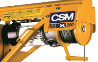 Guincho De Coluna 200 Kg 1,25Cv IV Pólos Trifásico CSM - 2