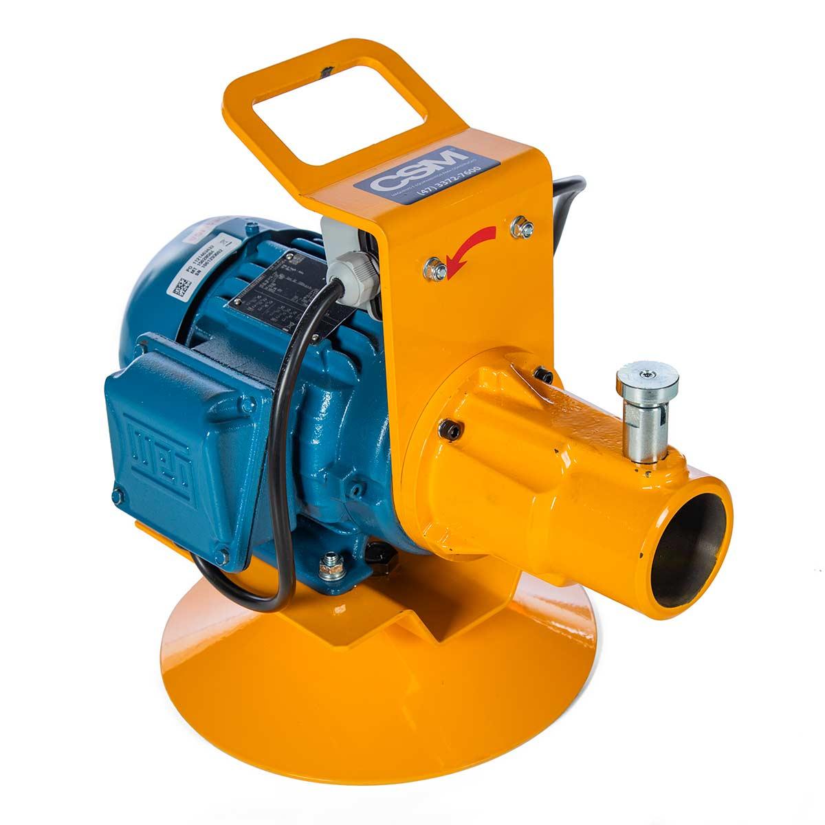 Motor Acionamento para Mangote 220/380V 2,0 CV Base Giratória Trifásico Blindado IP 54 Csm - 9