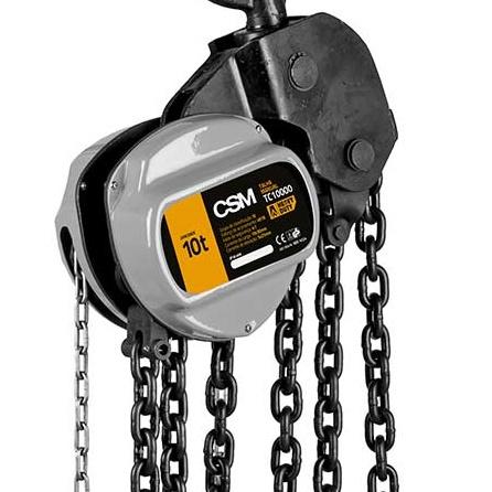 Talha Manual de Corrente 10 Ton Elevação 10 metros Csm - 3