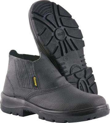 Botina monodensidade elástico s/ biqueira 38 sola pu