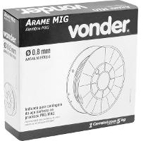 Arame mig 0,8mm carretel com 5kg - Vonder - 3