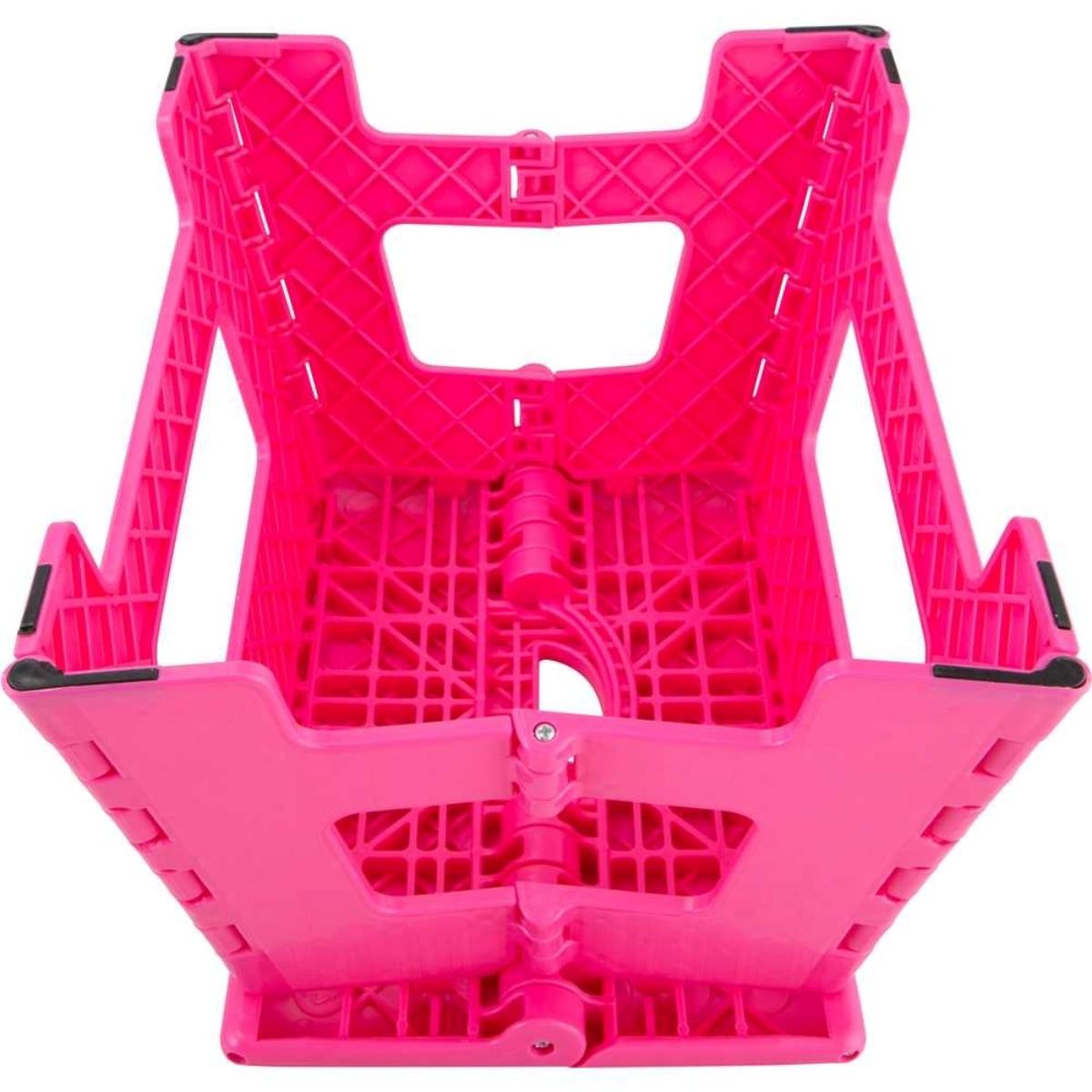 Banqueta Plástica Dobrável Rosa 220mm Vonder - 5