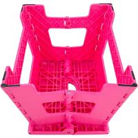 Banqueta Plástica Dobrável Rosa 220mm Vonder - 5