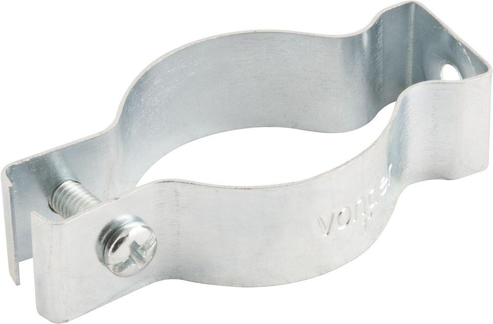 Abrac tipo D 1.1/2" carbono c/ parafuso zinc c/ 10 pç Vonder - 1