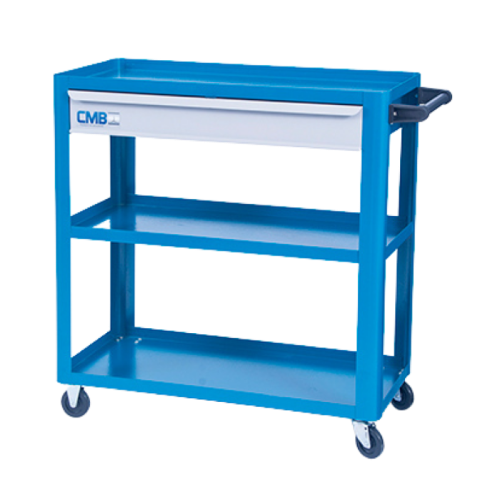 Carro para ferramentas com 3 Bandejas e 1 Gaveta CMB802 CMB - 3