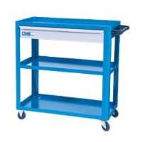 Carro para ferramentas com 3 Bandejas e 1 Gaveta CMB802 CMB - 3