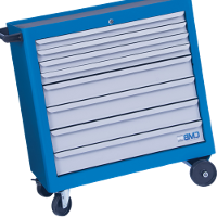 Carro para ferramentas com 1 Bandeja e 8 Gavetas CMB861 CMB - 1