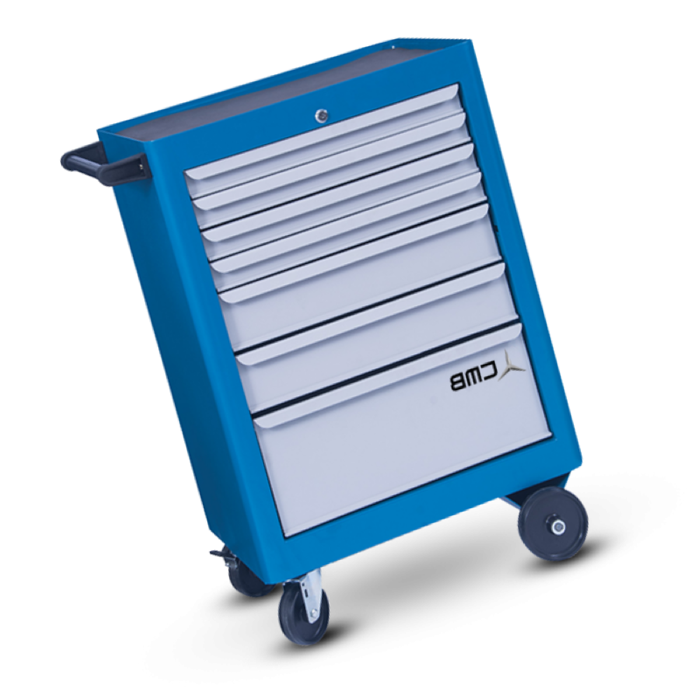 Carro para ferramentas com 1 Bandeja e 7 Gavetas CMB663 CMB - 1