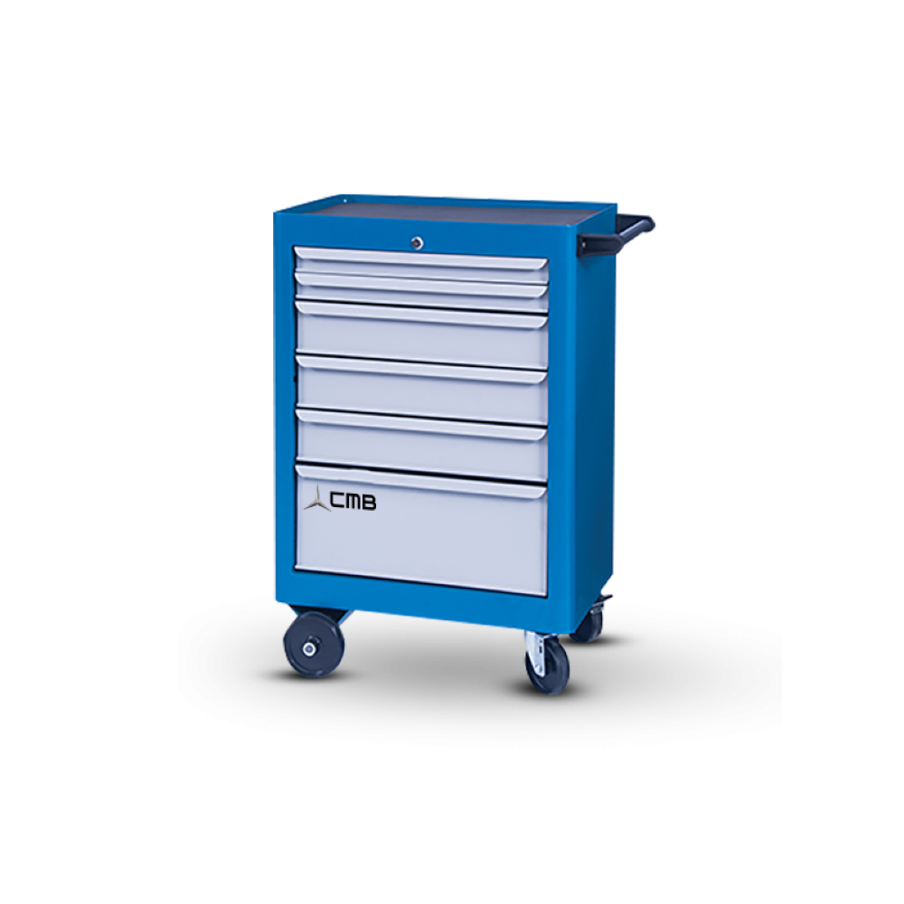 Carro para ferramentas com 1 Bandeja e 6 Gavetas CMB662 CMB - 3