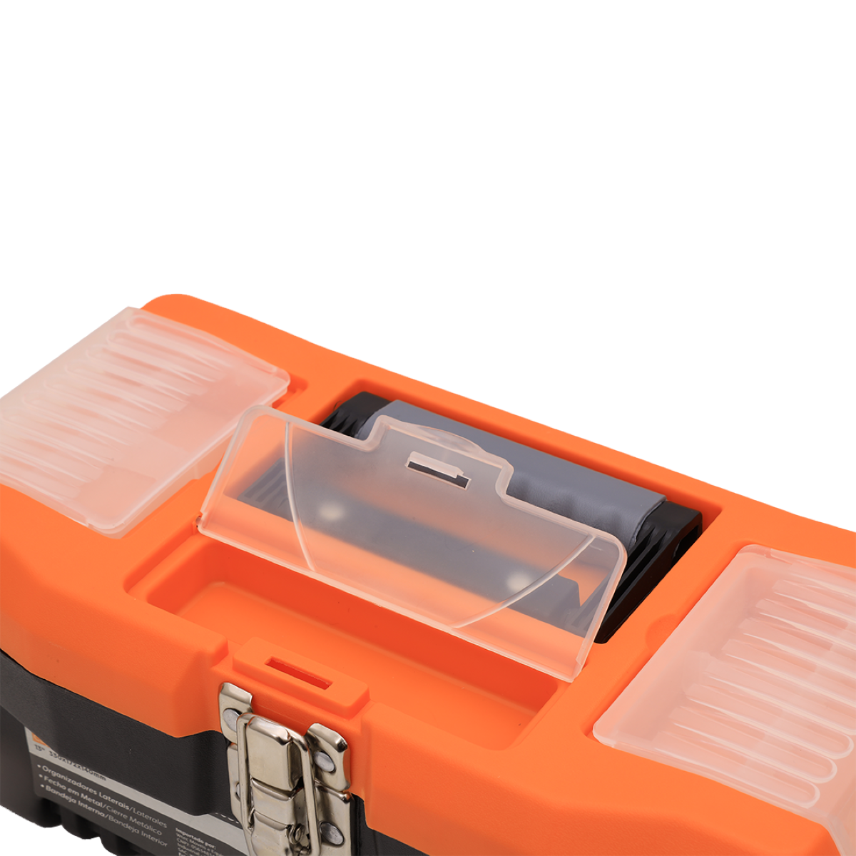 Caixa Plástica para Ferramentas com Organizadores 13" Presto - 5