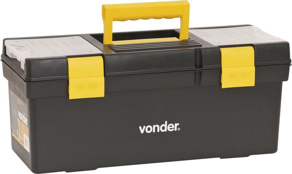 Caixa Plástica Ferramentas Baú 455x190x200mm Bandej Vonder - 1