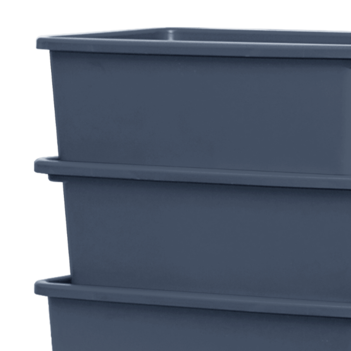 Caixa Organizadora 09 Litros Cinza Grafite Presto - 3