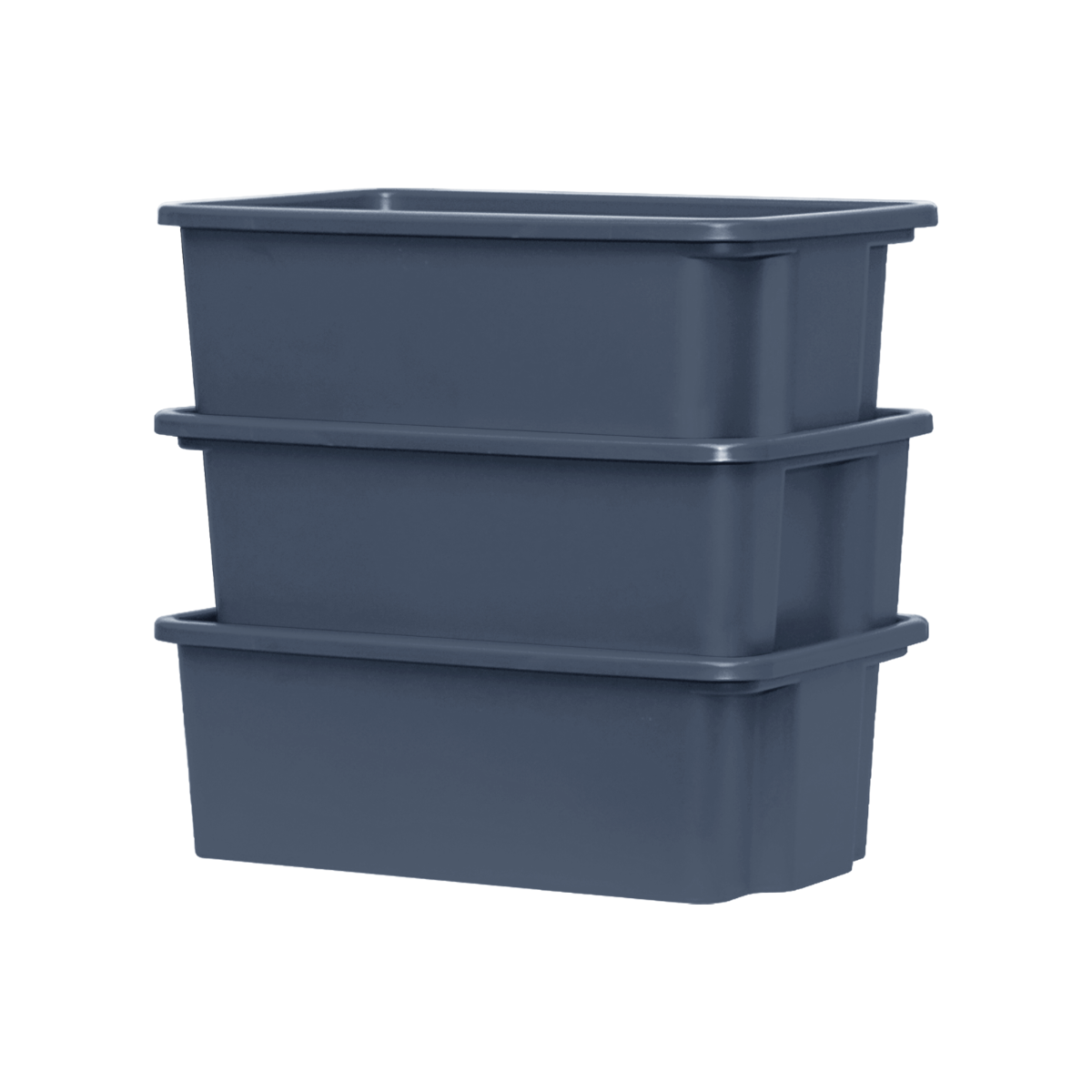 Caixa Organizadora 09 Litros Cinza Grafite Presto - 4