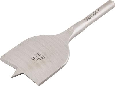 Broca chata aço carbono 35,0x100mm para dobradiça - Vonder