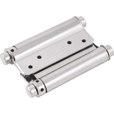 Dobradiça Vai Vem 4'' Aço Carbono Niquelado 2 Peças Vonder