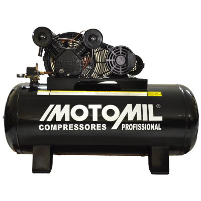 Compressor 140lbs 6HP Trifásico 220/380V CMV-25/200 Motomil