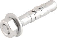 Chumbador 1/2x4" parabolt zincado pbv-1240 - Vonder - 1