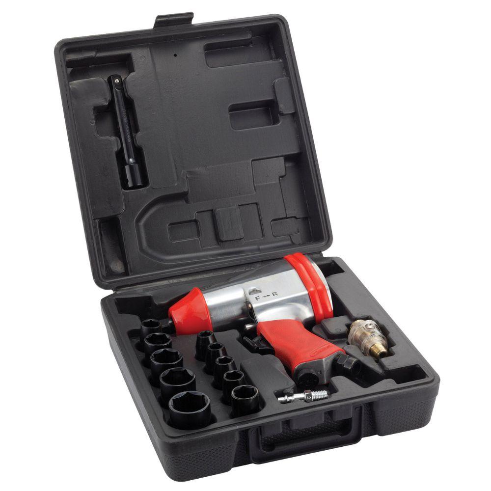 Chave Impacto Pneumática 1/2'' 310Nm Com 17Pcs Worker - 6