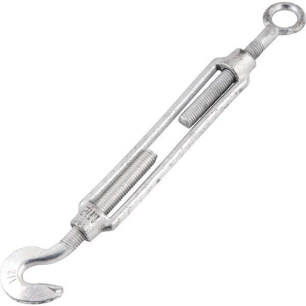 Esticador p/ cabo aço 1/2" gancho x olhal leve galv Nove54 - 1