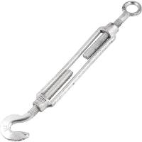 Esticador p/ cabo aço 1/2" gancho x olhal leve galv Nove54 - 1