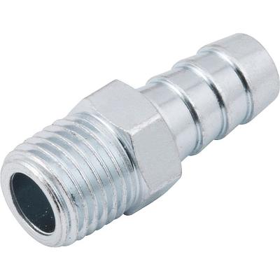 Espigão Fixo Macho Para Mangueira 3/8  Rosca 1/4  Npt Aço Zi