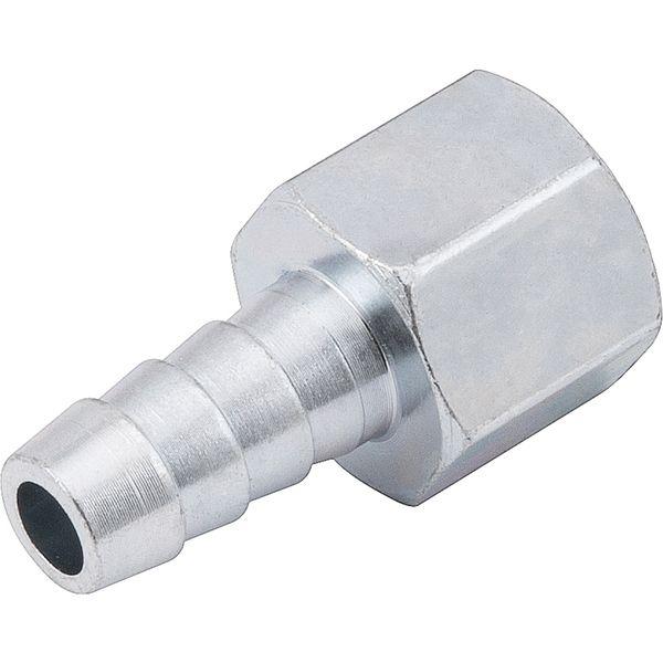 Espigão Fixo Fêmea Mangueira 5/16 Rosca 1/4 Npt Aço Z Vonder - 2