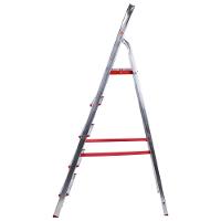 Escada doméstica em alumínio 5 degraus Worker - 3