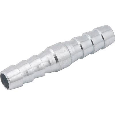 Emenda para mangueira 1/4" aço carbono com 2 peças - Vonder