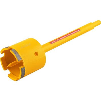 Serra copo diamantada 60mm com haste e pino guia  - Vonder