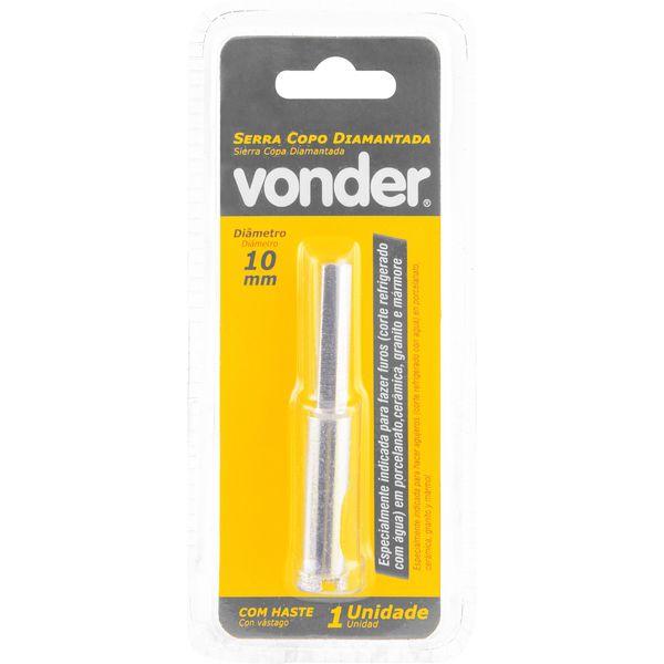 Serra Copo 10mm Diamantada Refrigerada Vonder - 3