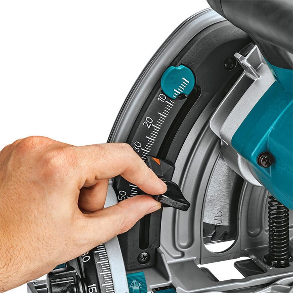 Serra Circular 165mm 6-1/2'' 1300W 6400 RPM Madeira Adaptável Coletor Pó SP600 220V Makita - 3