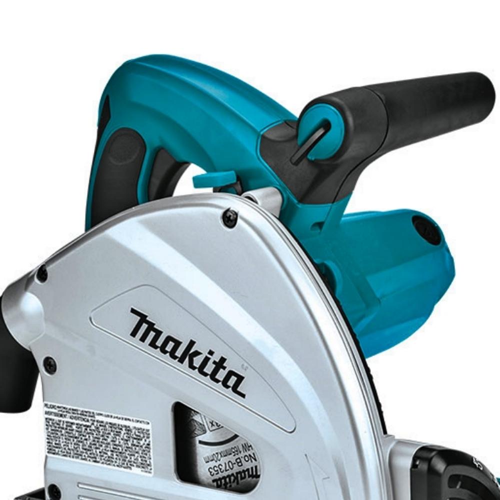 Serra Circular 165mm 6-1/2'' 1300W 6400 RPM Madeira Adaptável Coletor Pó SP600 220V Makita - 7