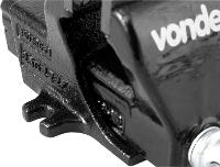 Torno Bancada Nr 2 Com mordentes Vonder - 3