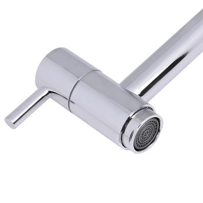 Torneira Para Cozinha Bica Baixa Mesa Aço Inox Abertura Rápida C60 Classic Liege